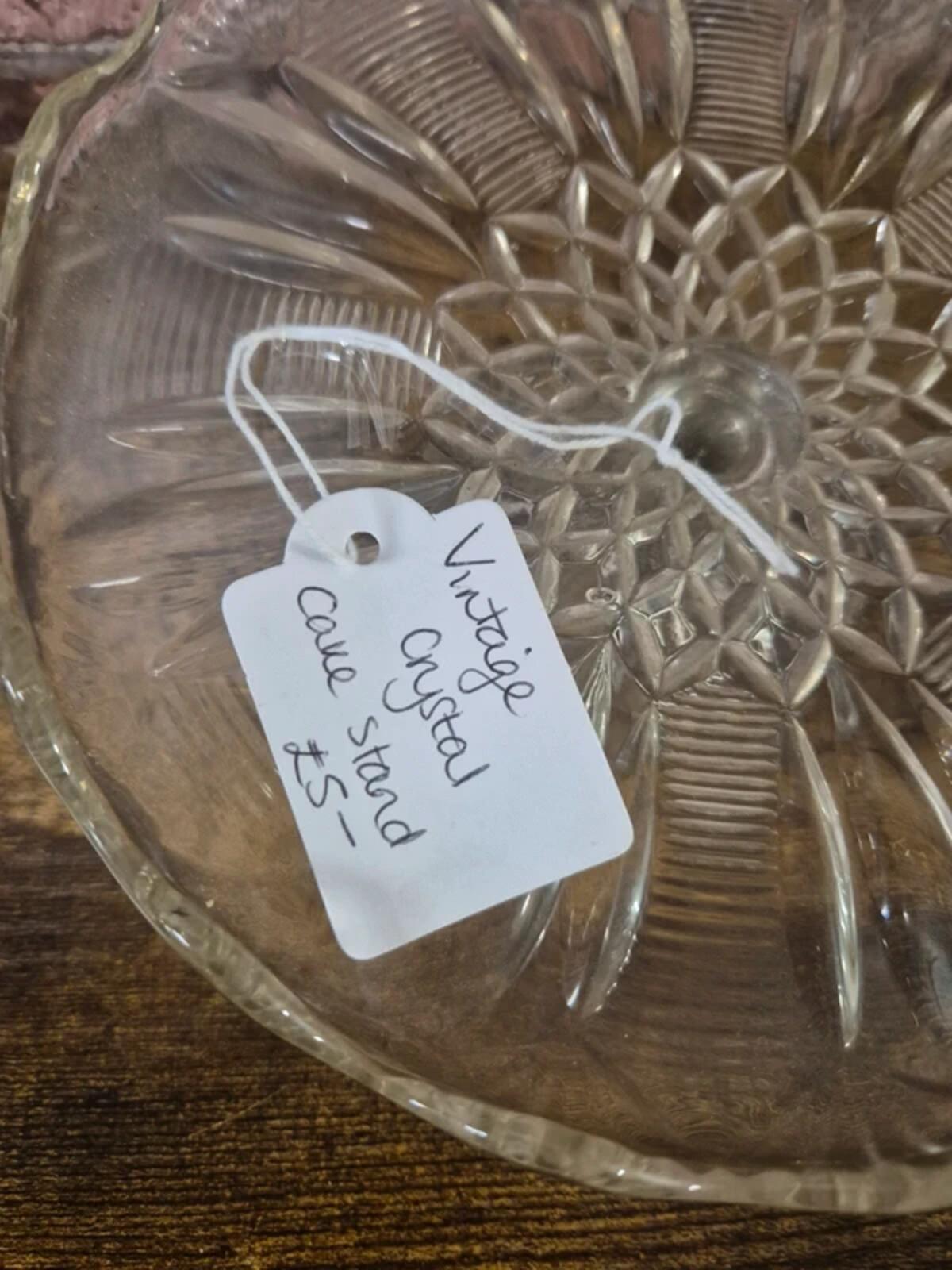 Vintage cake stand