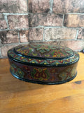 Vintage Patterned Wooden Box