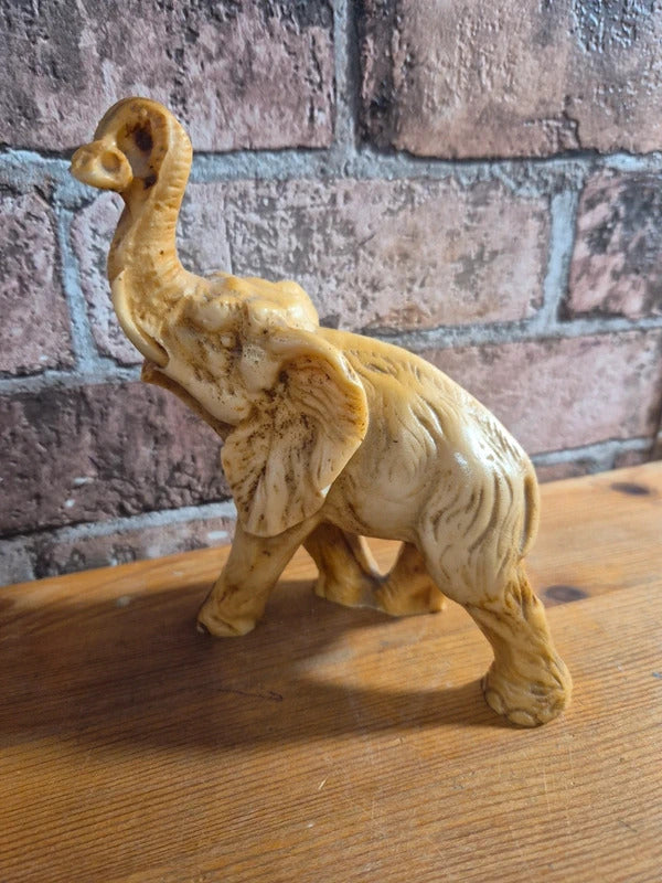 Resin elephant figure