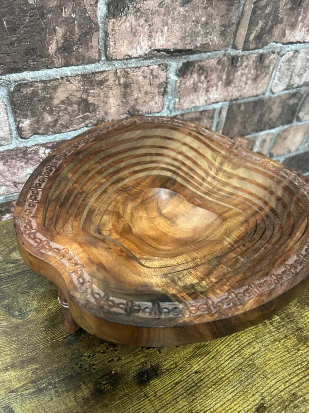 Apple Collapsible Wooden Basket