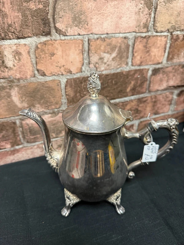 Silver Plated Vintage Teapot