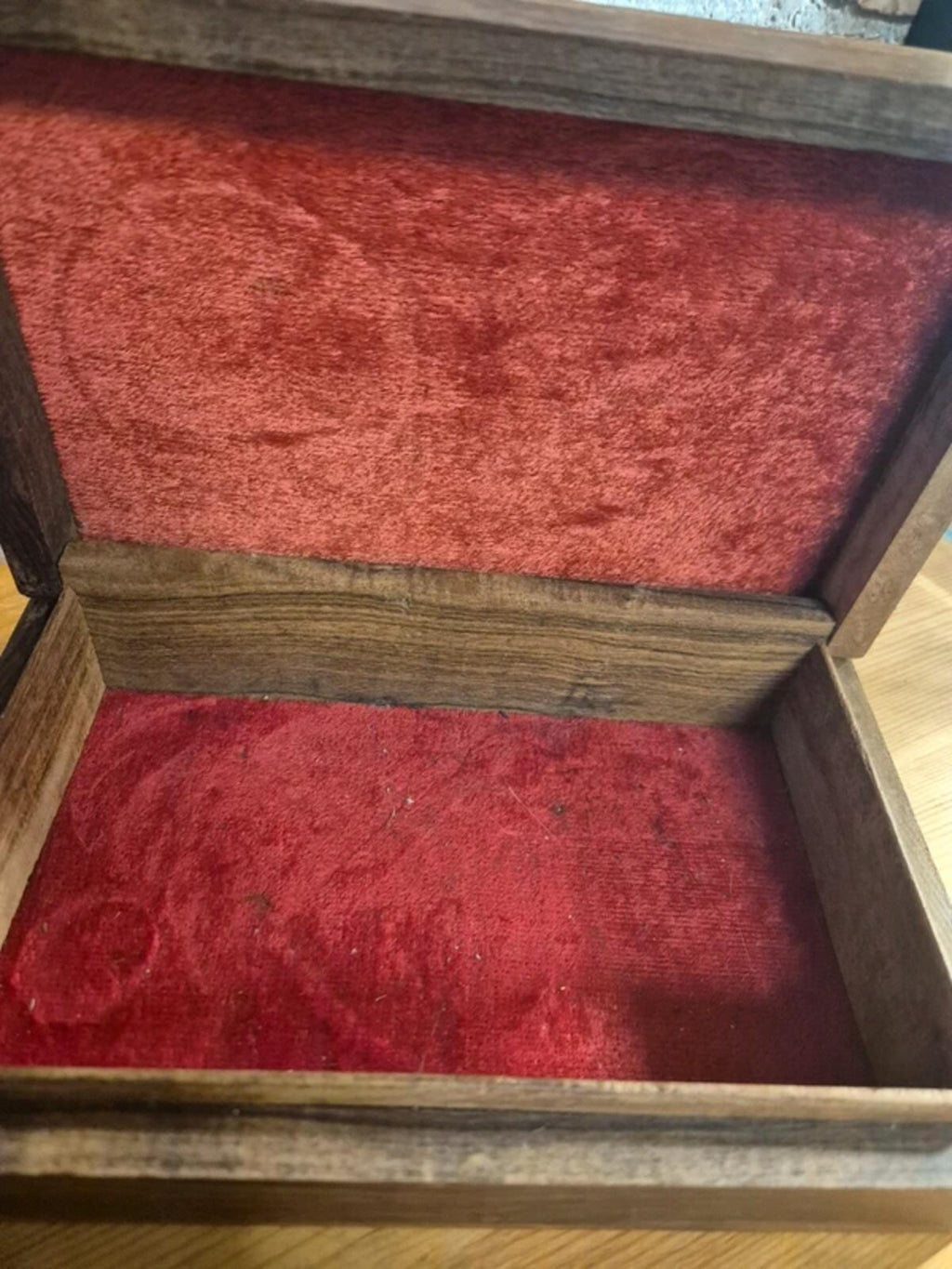 Archana handcrafted Indian wood box