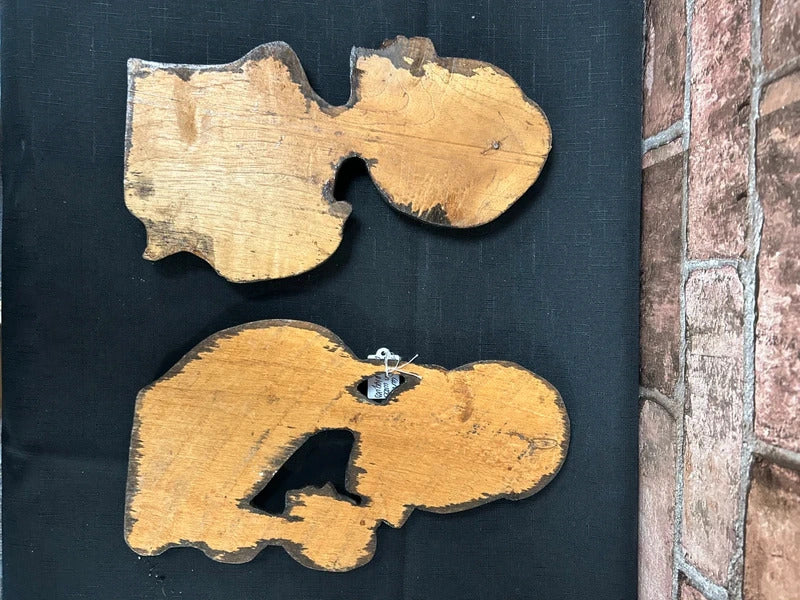Hand Carved African Wooden Wall Plaque