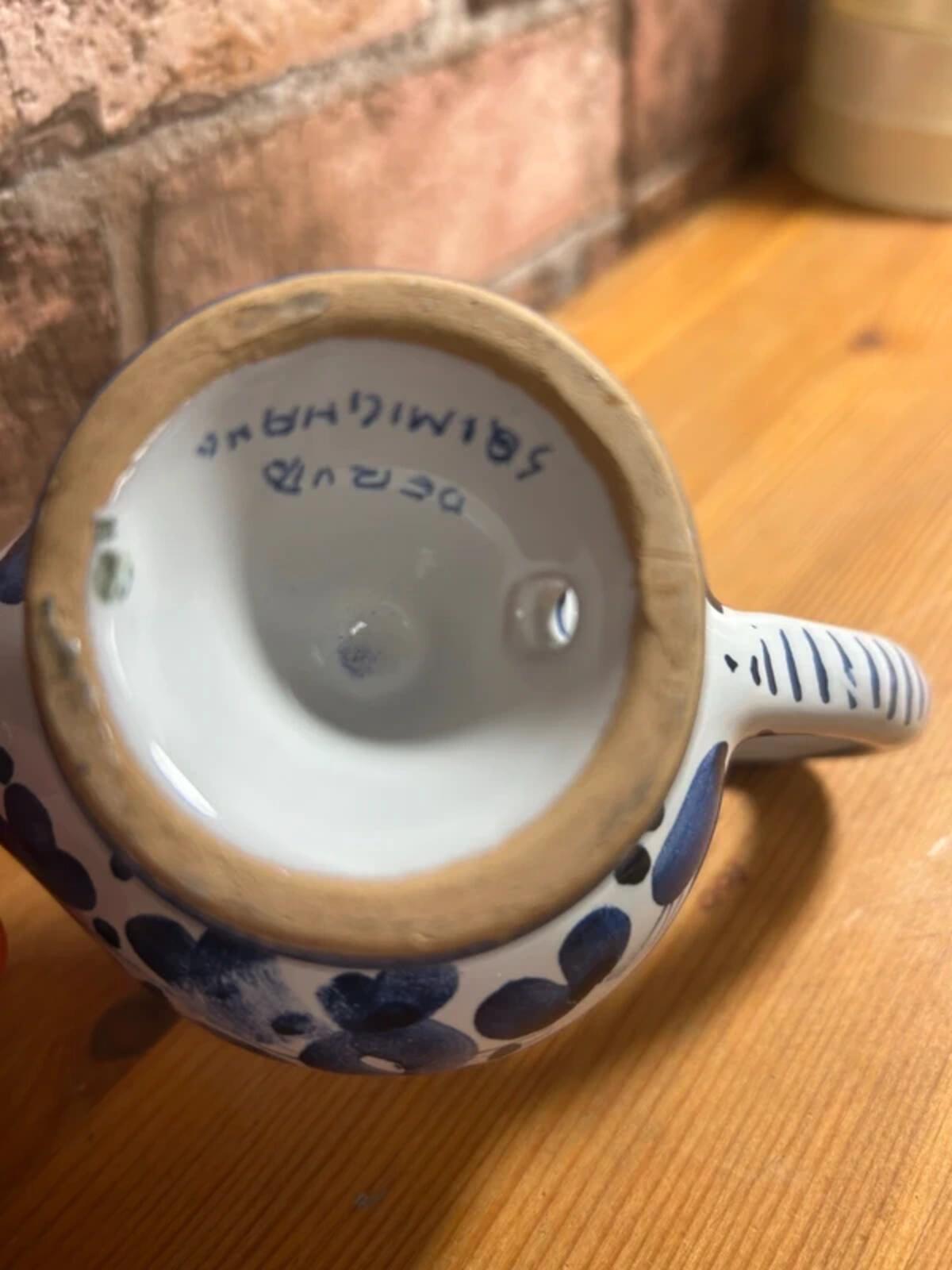 Portugese Ceramic Candle Holder