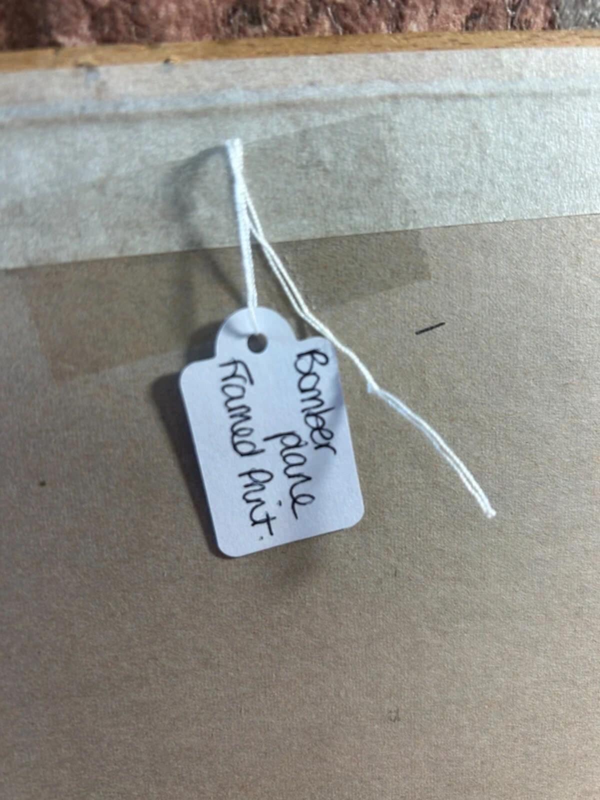 Bomber Plane Framed Print