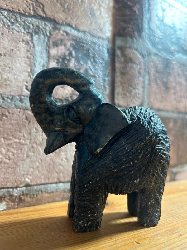 Alabaster Elephant Ornament