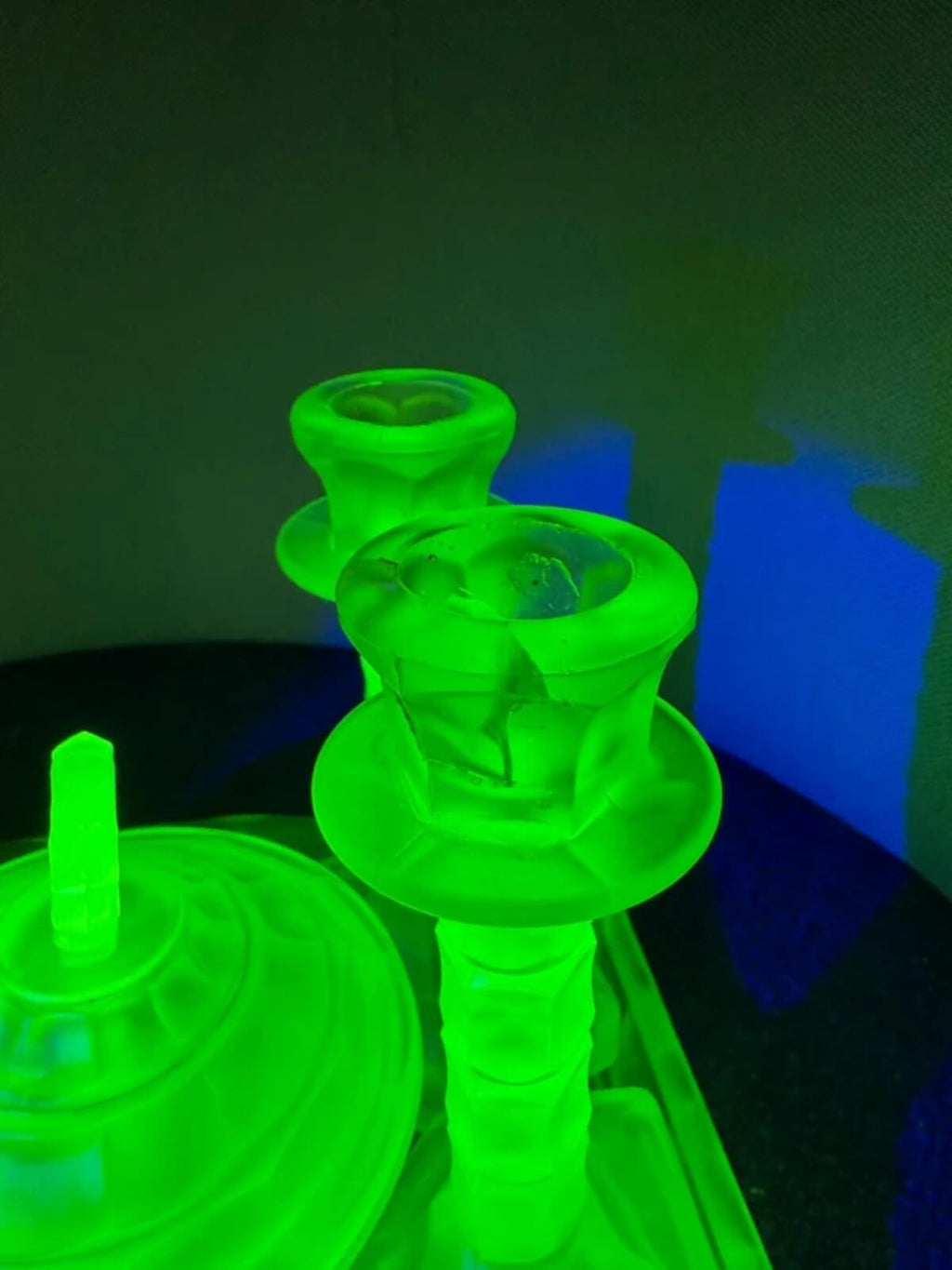 Vintage Uranium Vanity Set