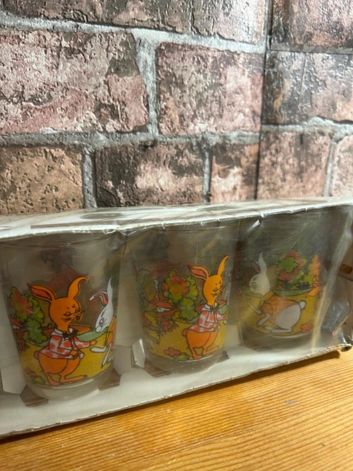 Set of 6 Vintage Luminarc Glasses