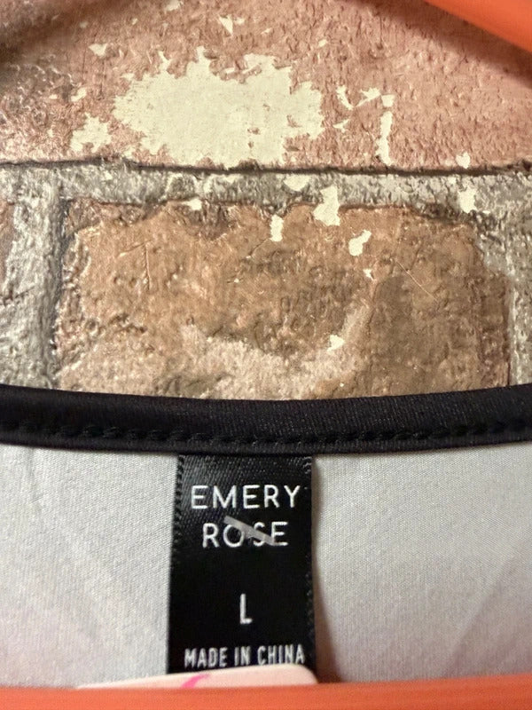 Emery Rose Patterned Dress - Size 12