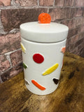 Liquorice All Sorts Ceramic Lidded Jar