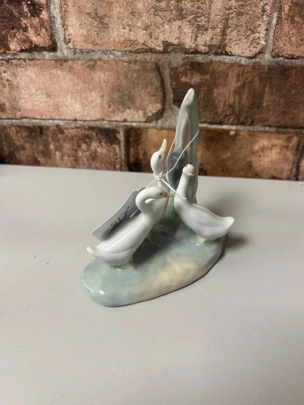 Lladro 'Geese in The Reeds' Figurine