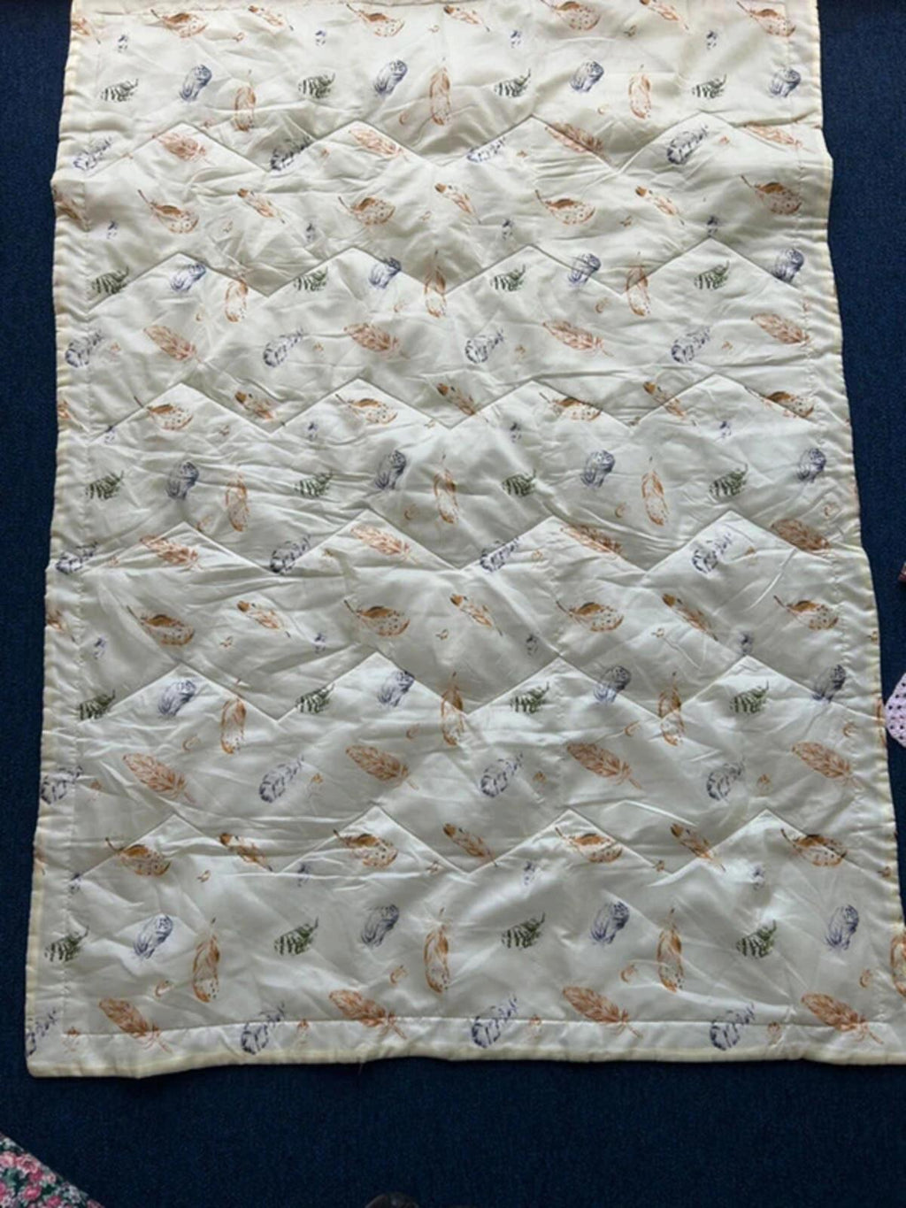 Feather Patterned Blanket