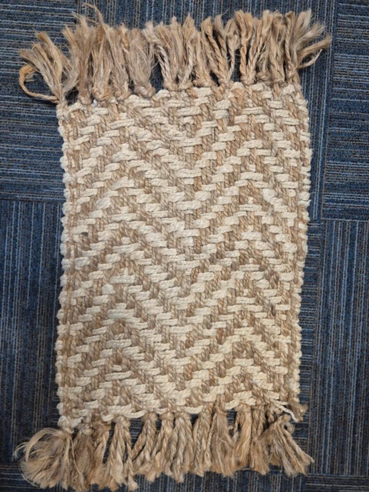 Jute Zig Zag Rug