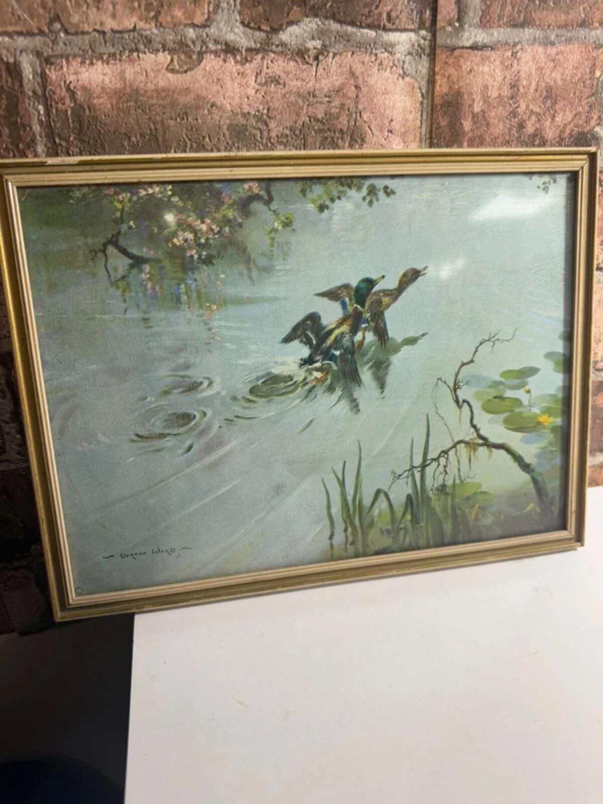 Vernon Ward Golden Screen Framed Picture