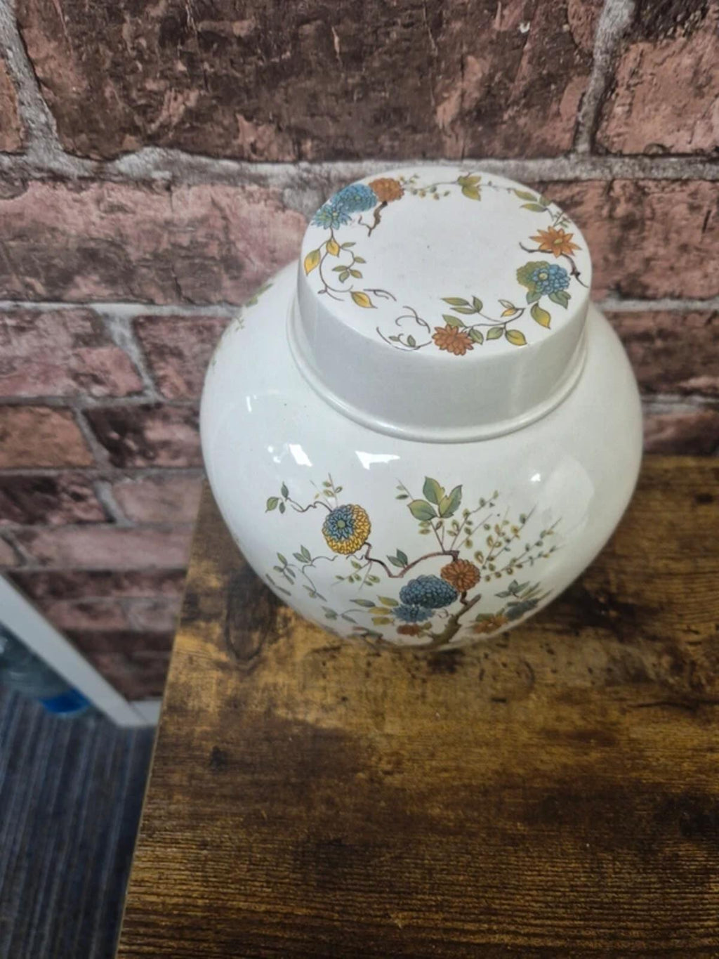 Royal cauldon Asian ginger jar