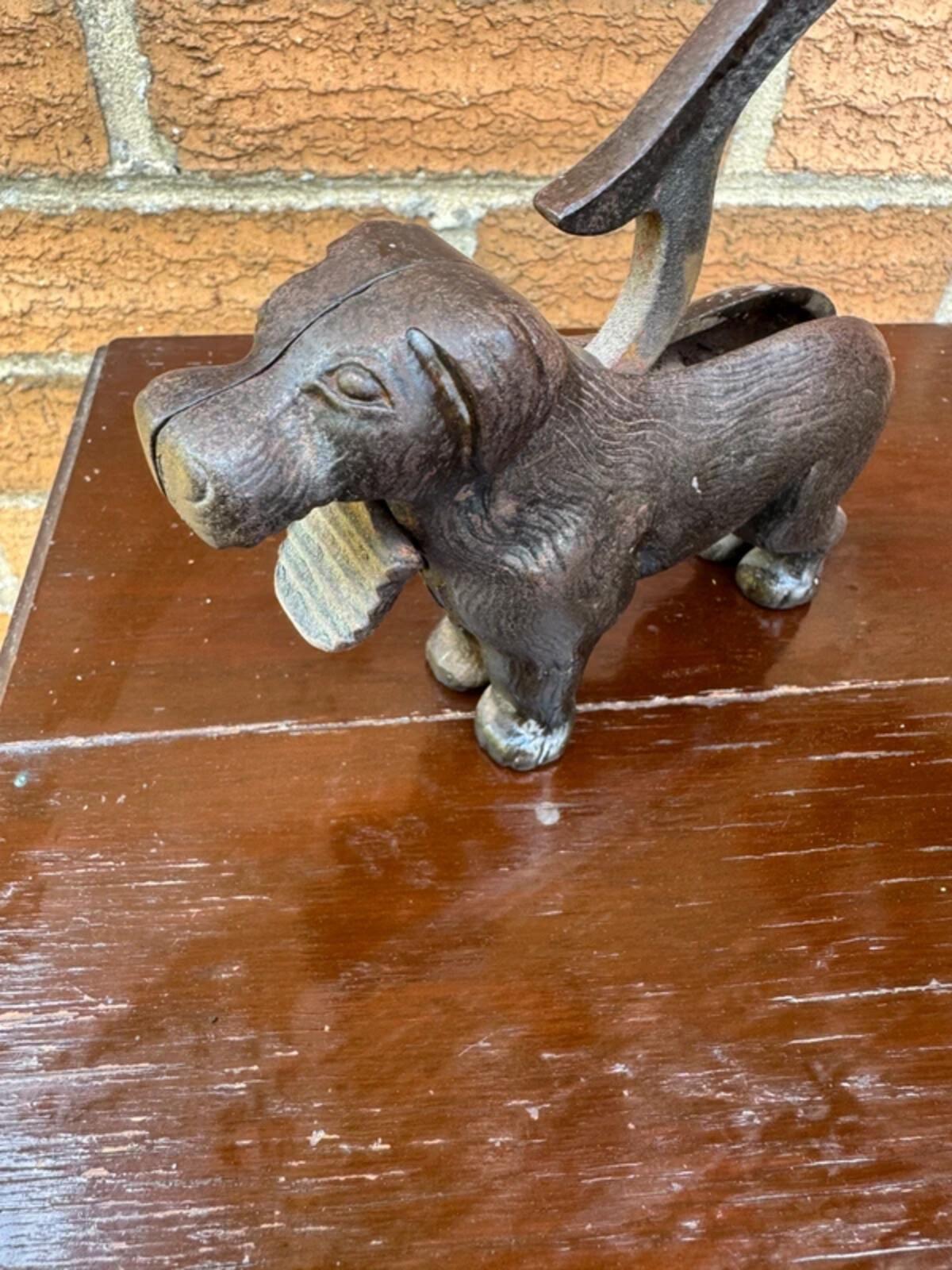 Victorian Cast Iron Dog Nutcracker