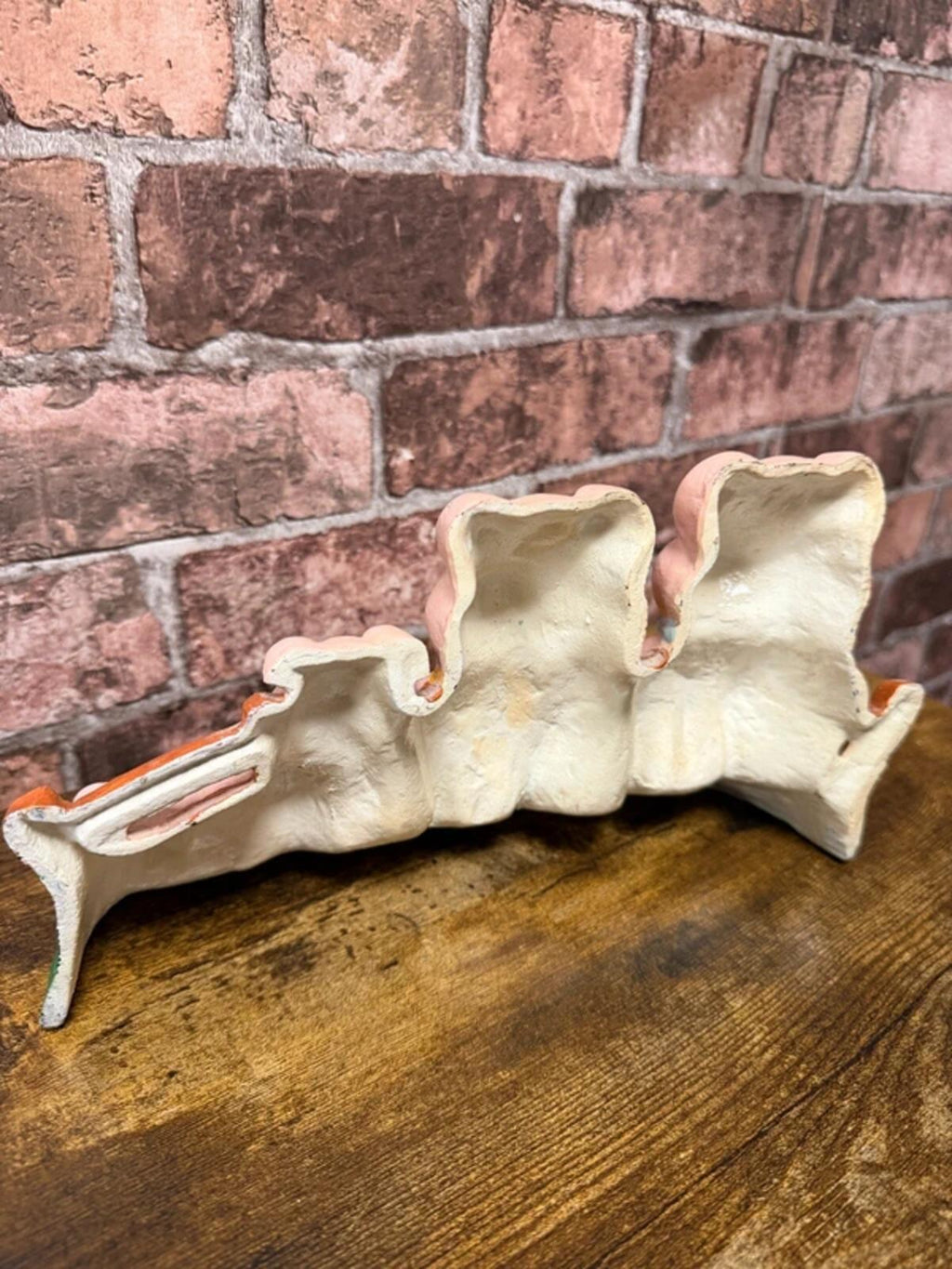 Vintage Cast Iron Pig Doostop