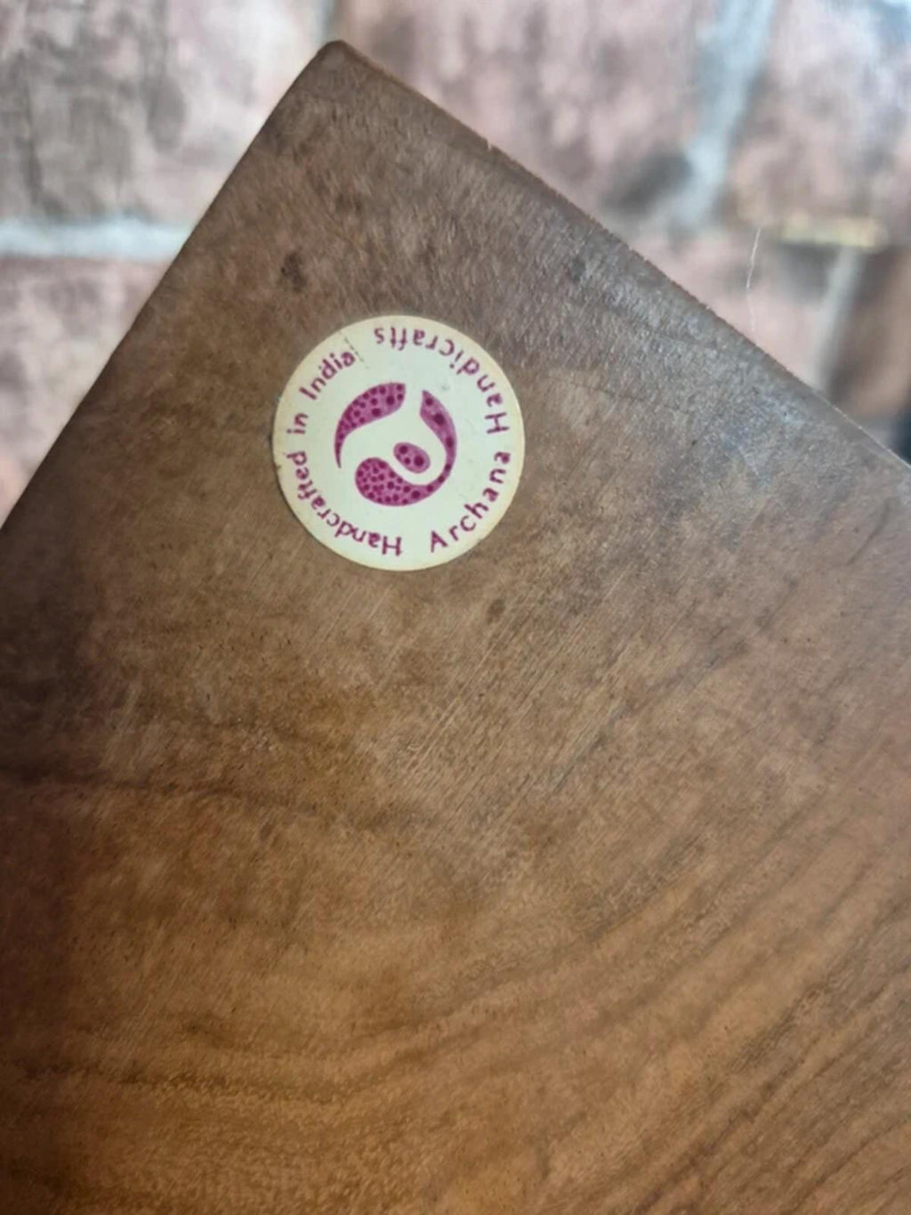 Archana handcrafted Indian wood box
