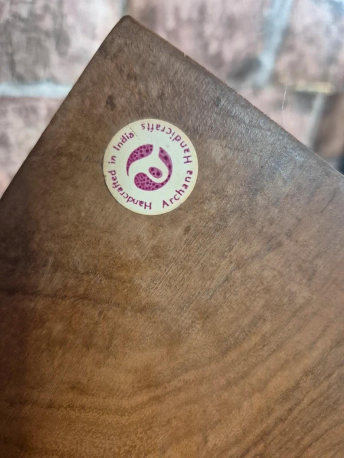 Archana handcrafted Indian wood box