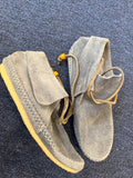 Clarks Originals Denim Blue Suede Shoes - Size 4.5D
