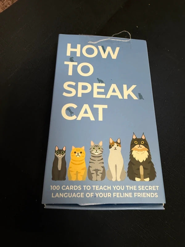 How to speak cat cards