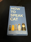 How to speak cat cards