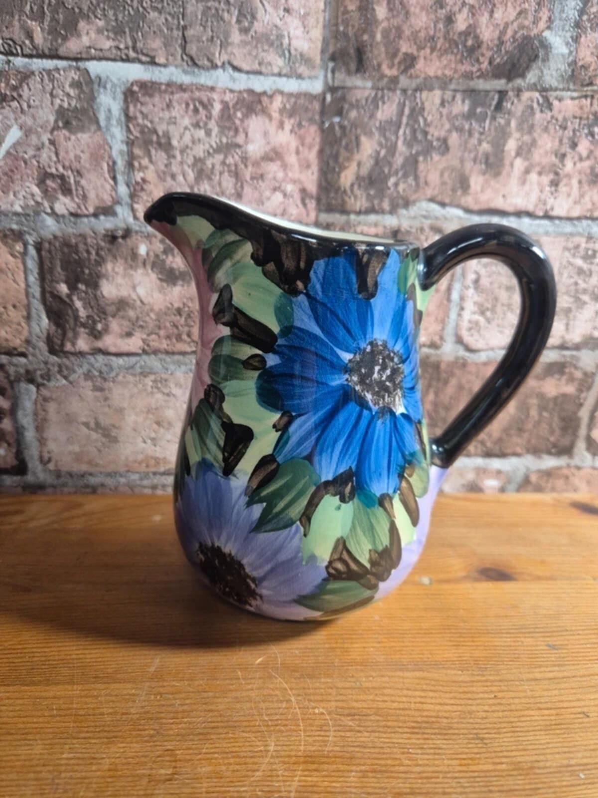 Floral Ceramic Jug