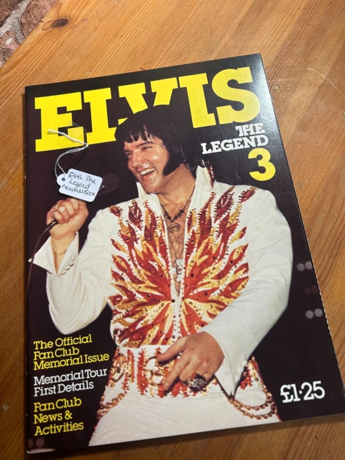 Elvis The Legend Memorial Book