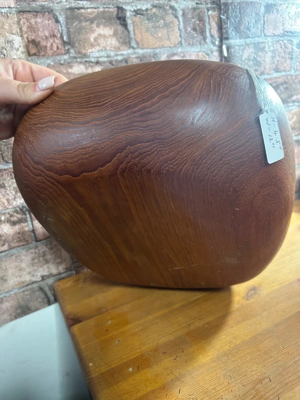 Vintage Teak Fruit Bowl