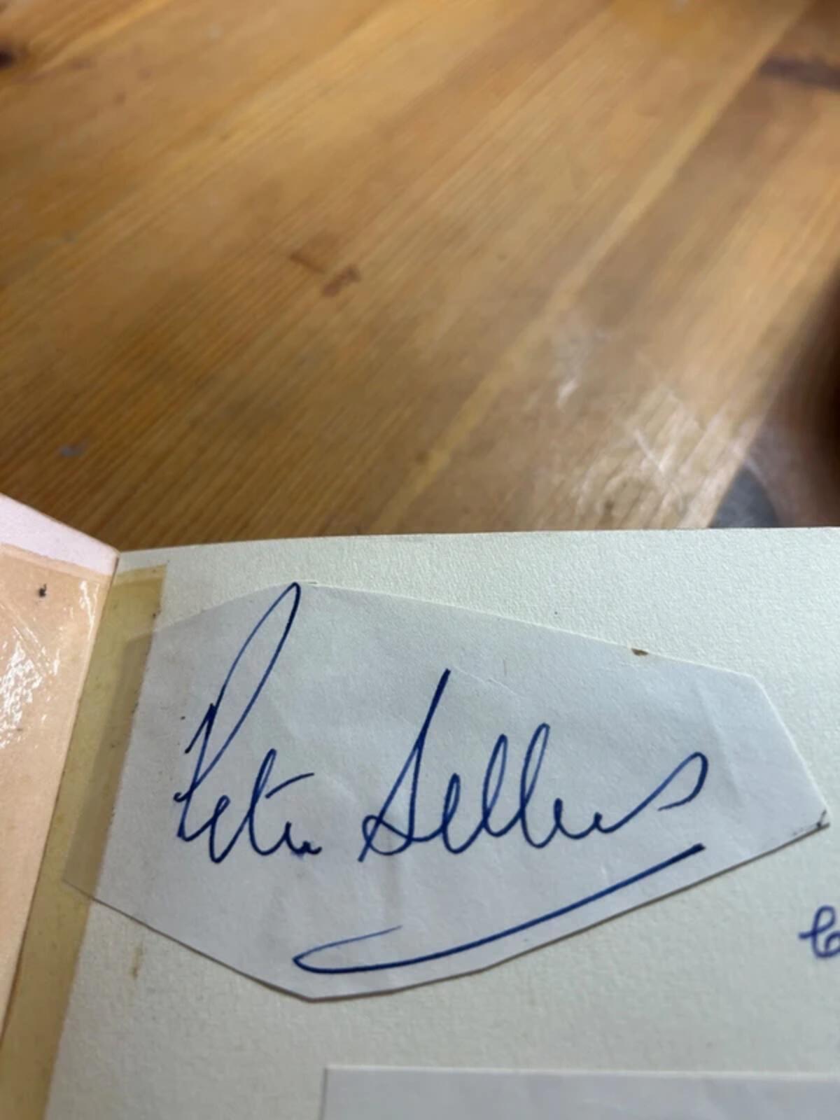 Vintage Autograph Book