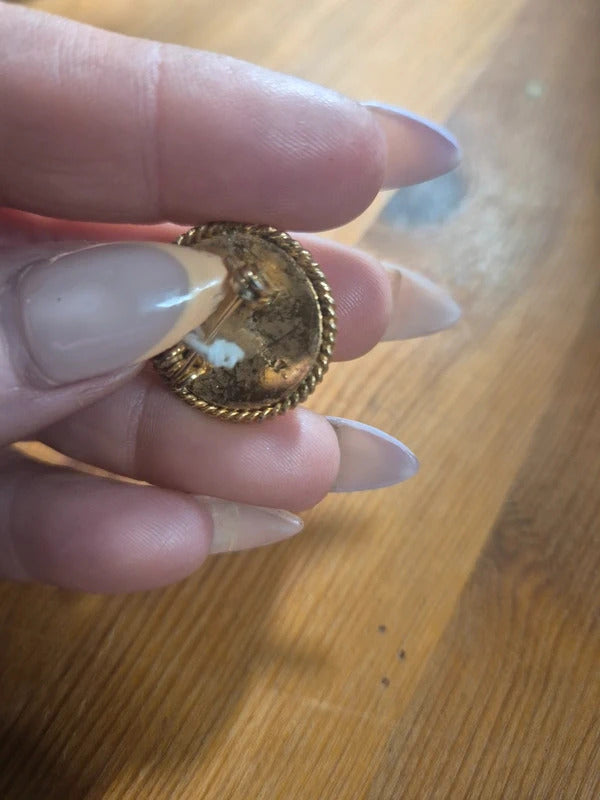 Mini Mosaic pin brooch