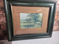 Vintage framed sheep picture