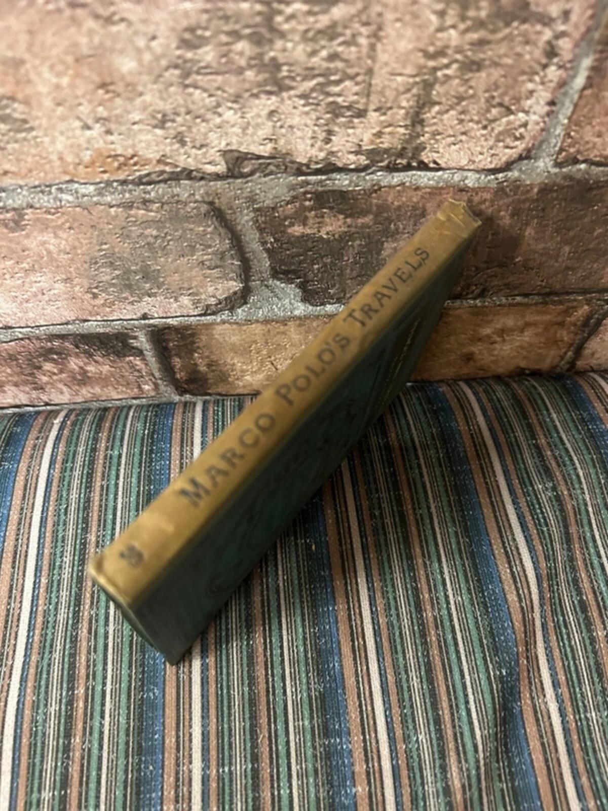 Voyages and Travel of Marco Polo Antique Book - Vol 30
