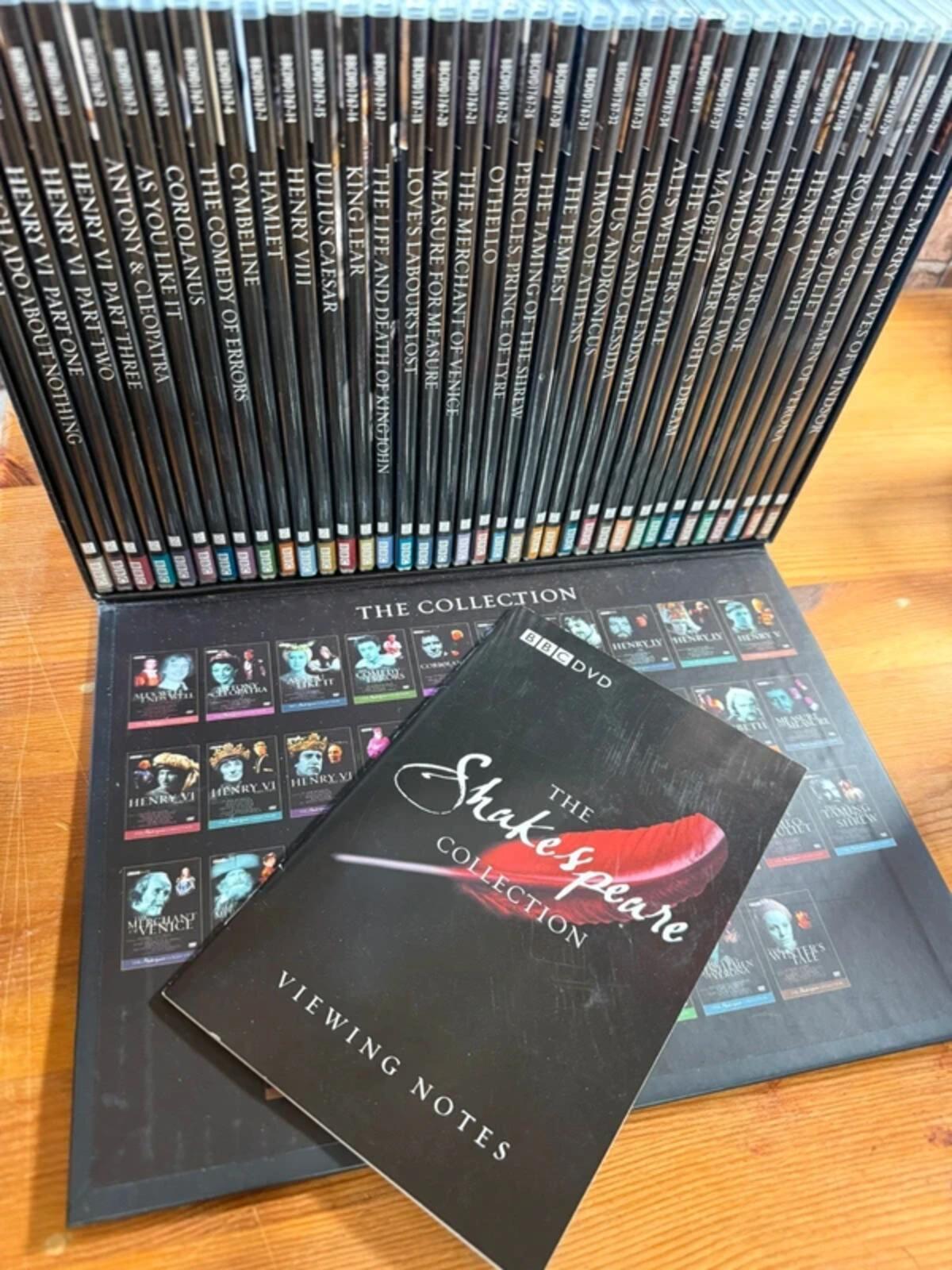 Shakespeare Collection DVD x 37 Boxset