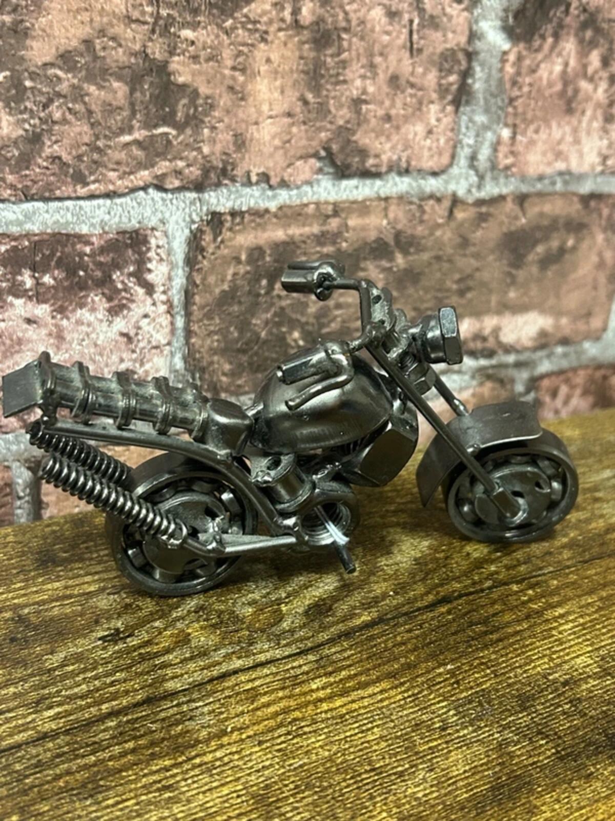 Bits & Bobs Metal Motorcycle Ornament