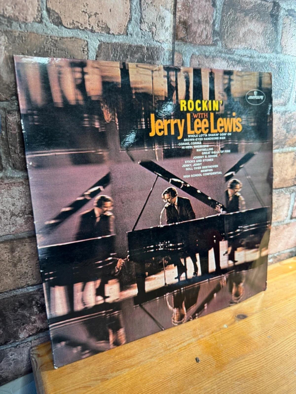 Jerry Lee Lewis - Rockin' Vinyl Record