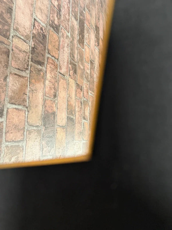 Vintage Style Brass Edge Mirror