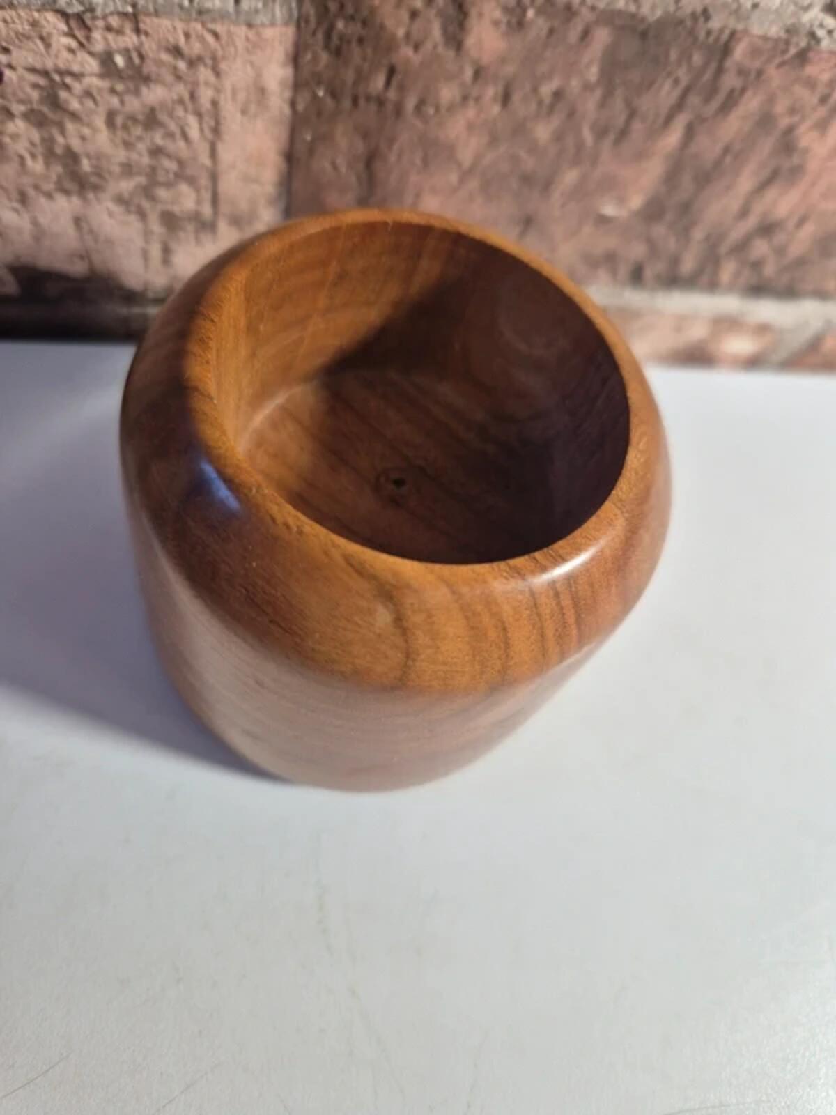 Cherrywood Candle Holder