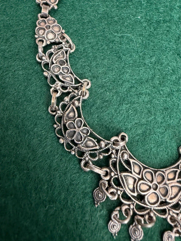 Sterling Silver Art Deco Necklace