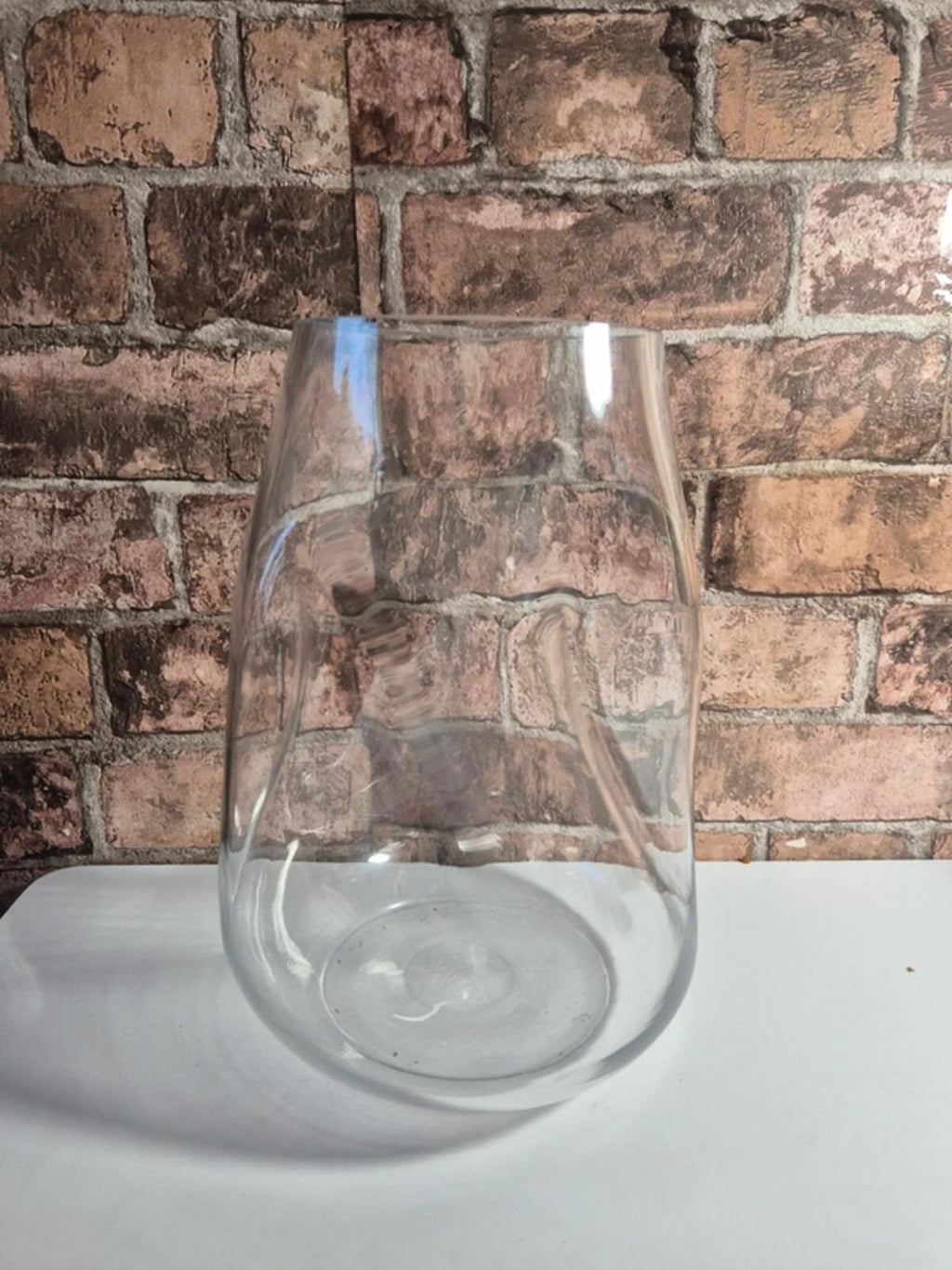 Vintage Glass Handblown Vase