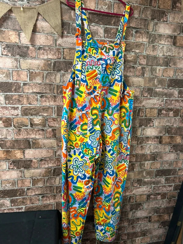 Lucy and Yak Artist Dungarees - Size 16