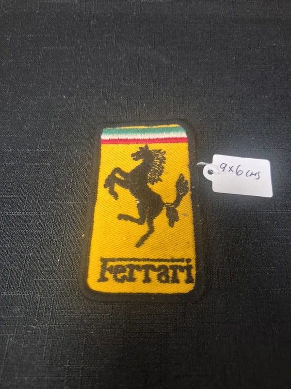 Vintage ferrari race patch