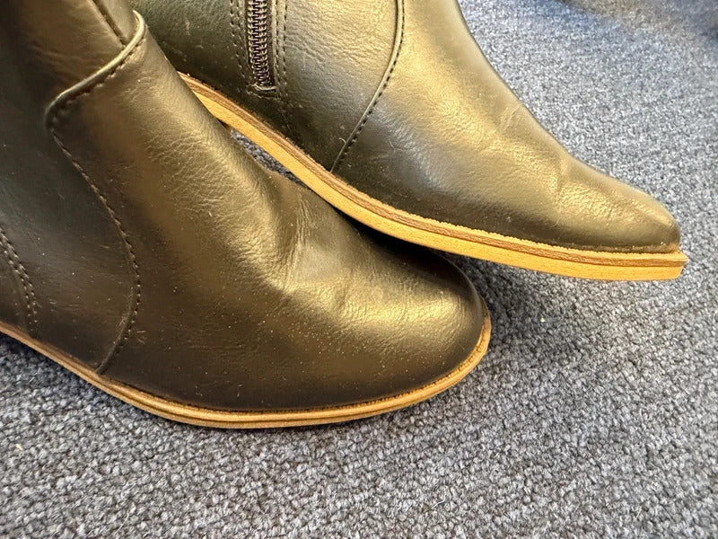 M&S Black Boots - Size 5