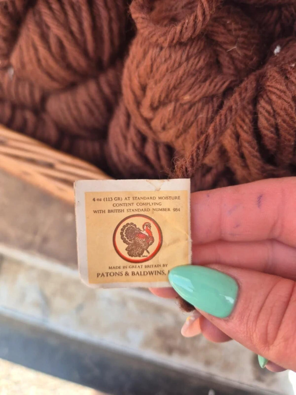 Bundle of Brown Rug Wool