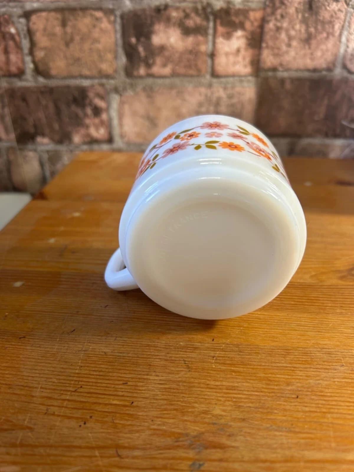 Vintage Arcopal Mugs x 6