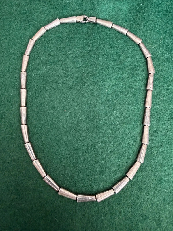 Vintage Art Deco Sterling Silver Necklace