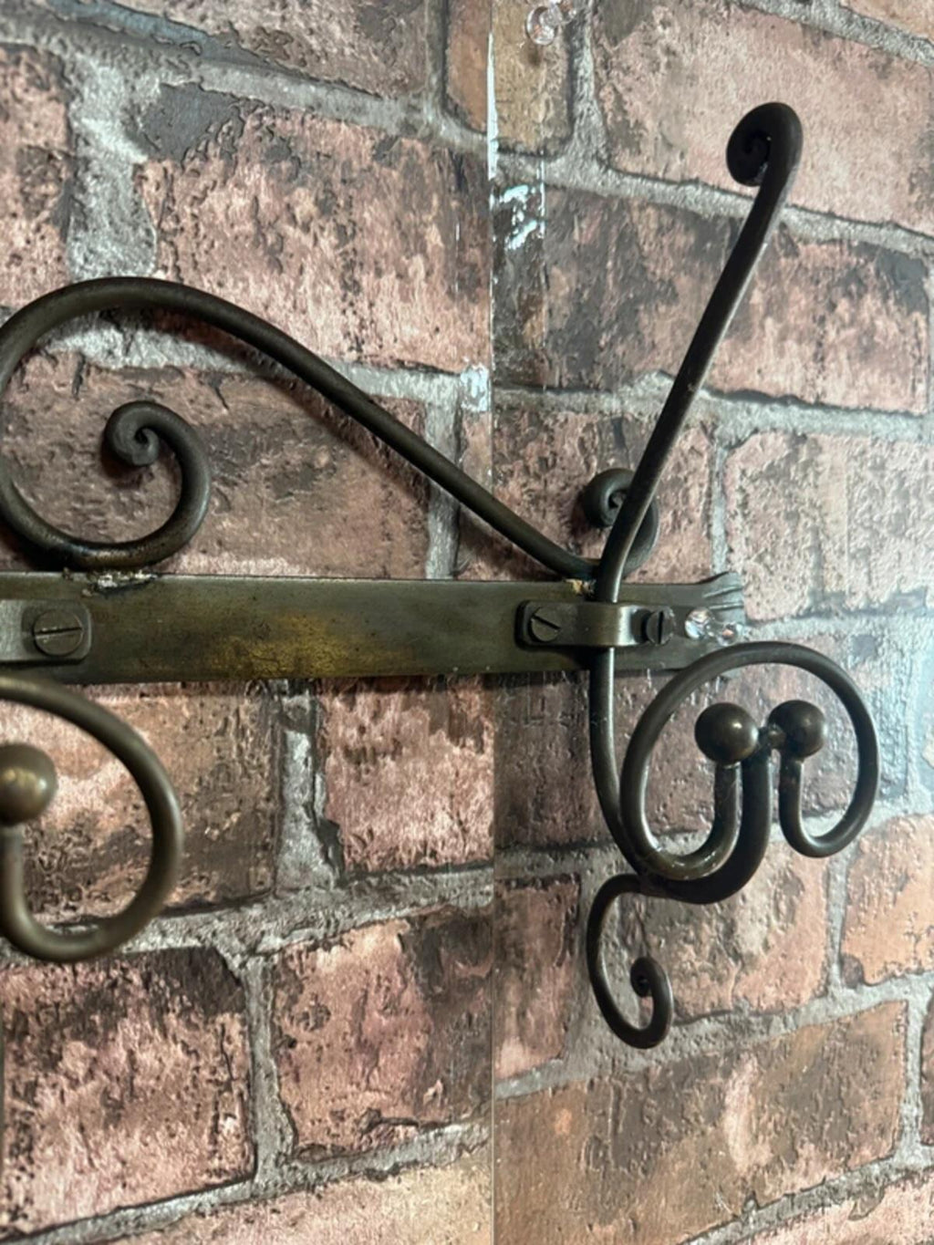 Antique Brass Wall Hung Hook