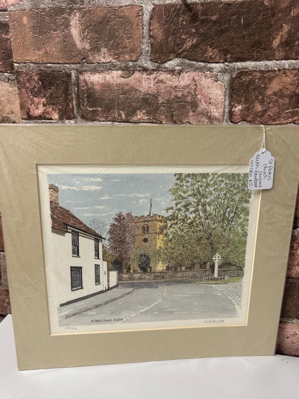 St Peters Church Duxford Painting - Keith Fawcett - 441/500