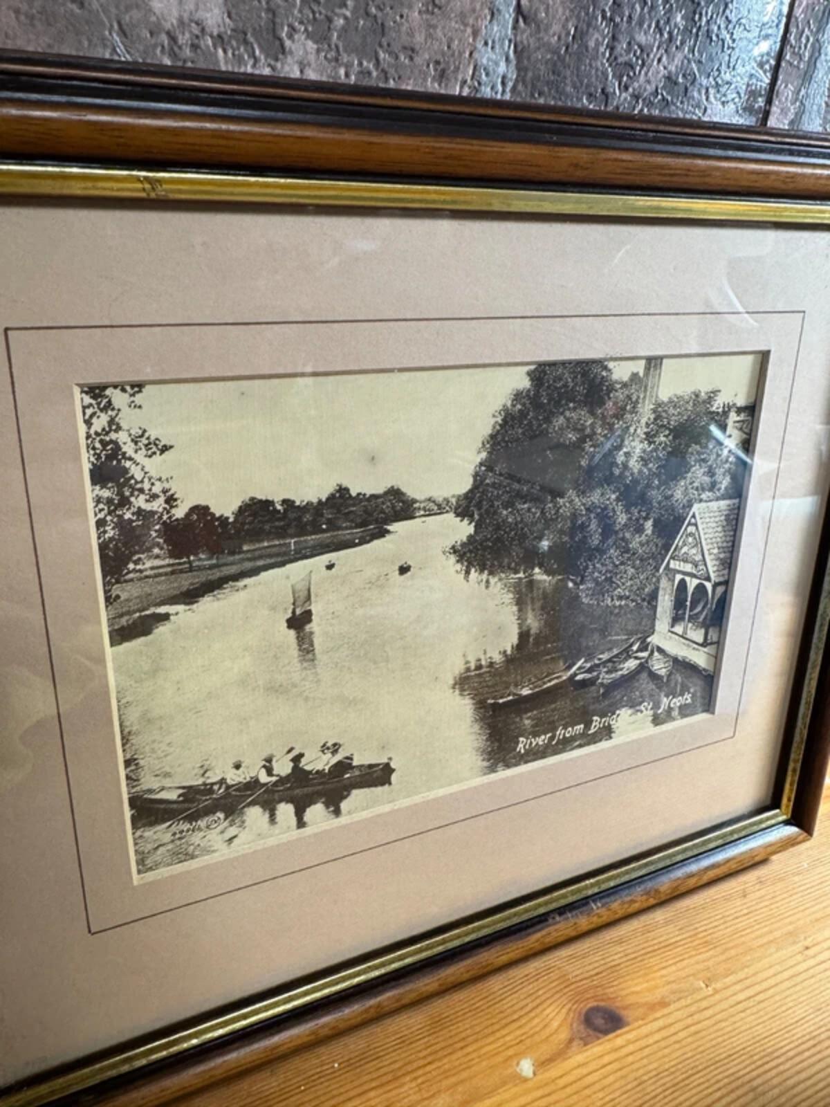 Vintage St Neots Framed Print