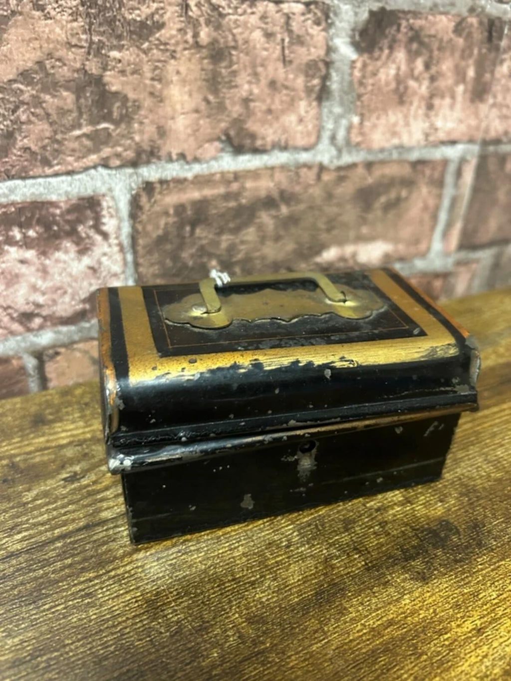 Vintage Metal Cash Tin